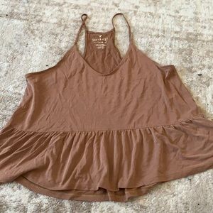 Rose loose soft & sexy AE tank flowy